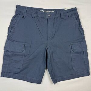Duluth Trading Mens Flex Fire Hose Cargo Shorts 40 x 11” Relaxed Fit Canvas C1
